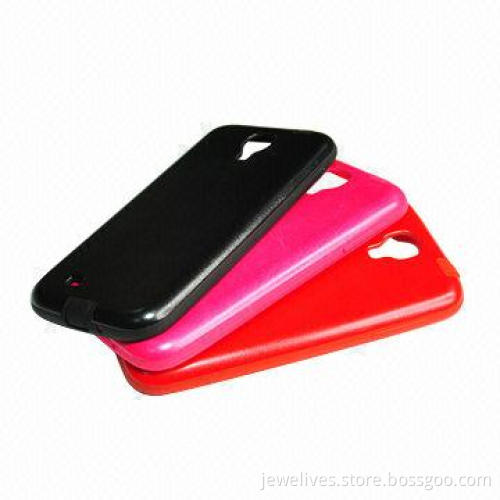 TPU Case for Samsung S4, Flexible and Subtransparent, Simple Design